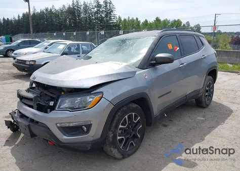 2020 Jeep Compass Trailhawk 4X4 from USA, damaged, VIN 3C4NJDDB3LT203476